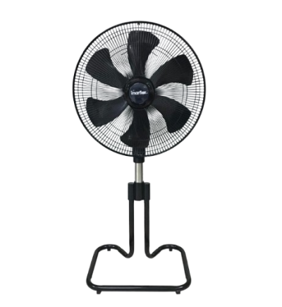 IMARFLEX พัดลมอุตสาหกรรม สไลด์ 18" (6ใบพัด) สีดำ [IF-S450]