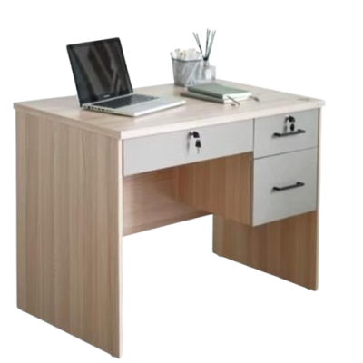 BESTA โต๊ะทำงาน 100 ซม. เอ็นเธอร์ (WT-0005) สีวอลนัท