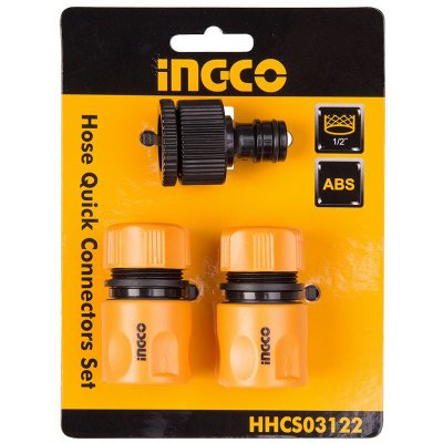 INGCO ข้อต่อคอปเปอร์ 3 ชิ้น [HHCS03122]