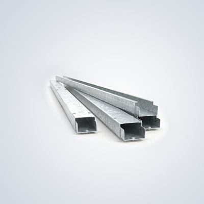 Custom Sheet Metal Wireway Trunking with Pre-Punched Mounting Holes