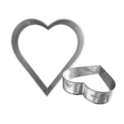 พิมพ์หัวใจ - อุปกรณ์เบเกอรี่ - สแตนเลส