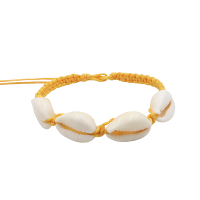 Cowrie shell 4 pendants bracelets