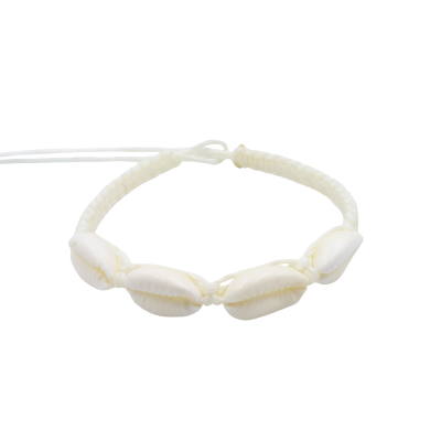 Cowrie shell 4 pendants bracelets