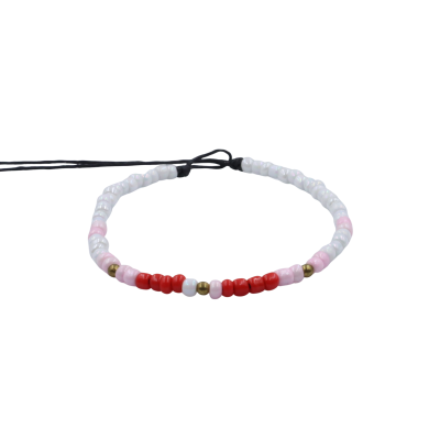 3mm Glass bead bracelet