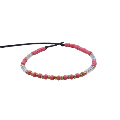 3mm Glass bead bracelet
