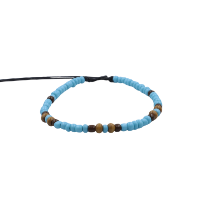 3mm Glass bead bracelet