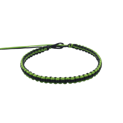 Macrame bracelet with double colors