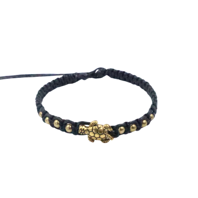 Mix Bead Bracelet with brass