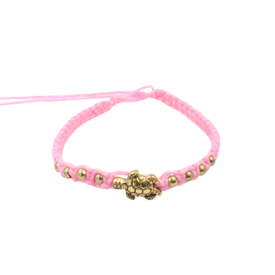 Mix Bead Bracelet with brass