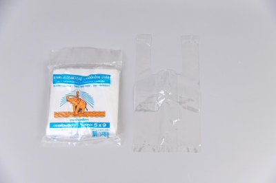 ถุงหูหิ้ว PP ถุงใสไฮโซ ตราช้างเผือก