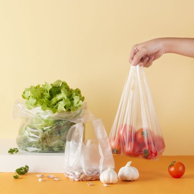 ถุงหูหิ้วตรารถตัก  HDPE