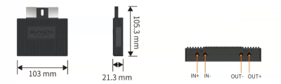 SUNGO ออปติไมเซอร์ 800W อุปกรณ์โซล่าเซลล์ Optimizer ช่วยป้องกันการลัดวงจรของแผง และช่วยไม่ให้ไฟตกทั้งสติงเมื่อมีเงาบังแผง