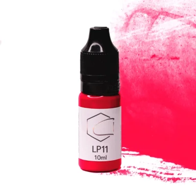 COLORICA สีสักปาก LP11 แดงเข้มสด 10 มล.