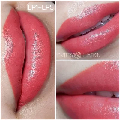 COLORICA สีสักปาก LP1 แดงโทนเย็น 10 มล.