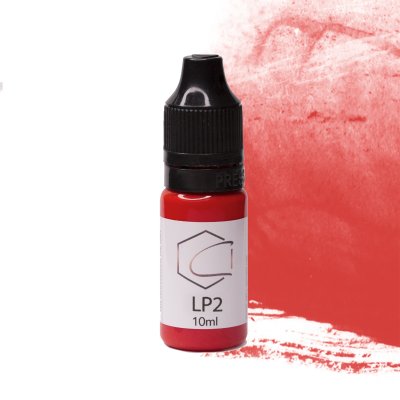 COLORICA สีสักปาก LP2 แดงนุ่ม 10 มล.