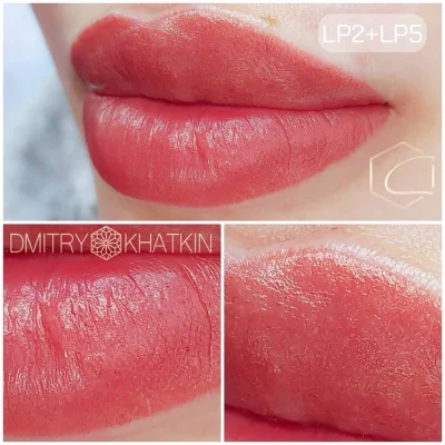 COLORICA สีสักปาก LP2 แดงนุ่ม 10 มล.
