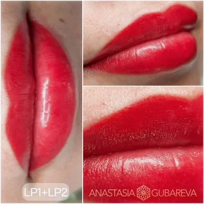 COLORICA สีสักปาก LP2 แดงนุ่ม 10 มล.