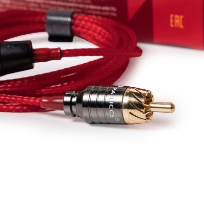 สาย RCA Etalon Mix Jack & Alexx Premium สีแดง