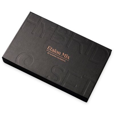 Etalon Mix ชุดสีคิ้ว Hybrid พร้อม Espresso 6 สี ขวดละ 5 มล.