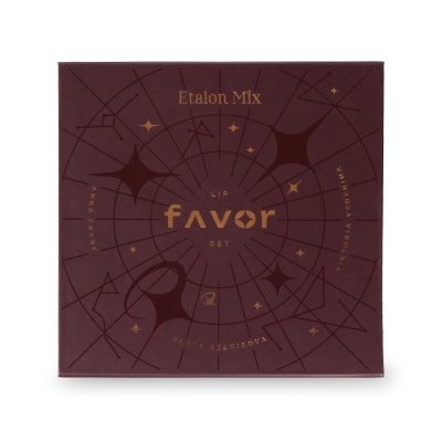 Etalon Mix ชุดสีปาก Favor Line 9 สี ขวดละ 5 มล.