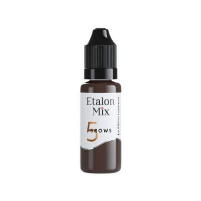 Etalon Mix №5 Dark Chocolate Eyebrow Pigment 5ml