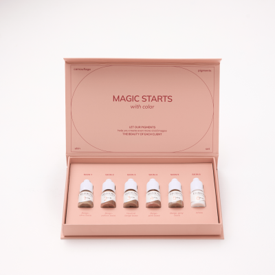 Etalon Mix ชุดสีคามูแฟลจ 6 สี ขวดละ 5 มล.
