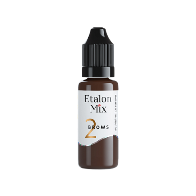 Etalon Mix №2 Milk Chocolate Eyebrow Pigment 15ml