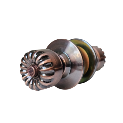 ลูกบิดประตูรมดำ (ทรงฟักทอง) #444