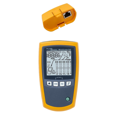 Fluke Networks MS-POE – Micro Scanner PoE Cable Verifier