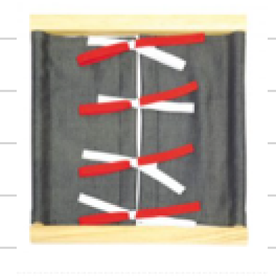 ชุดฝึกร้อย ชุดฝึกผูกโบ