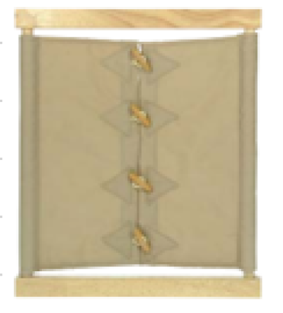 ชุดฝึกร้อย ชุดฝึกติดกระดุมไม้