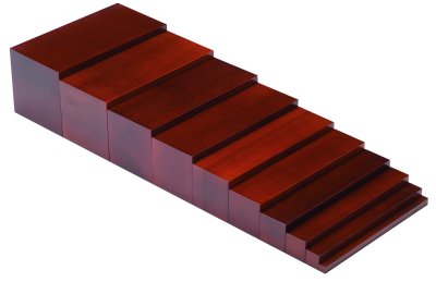 บันไดสีน้ำตาล