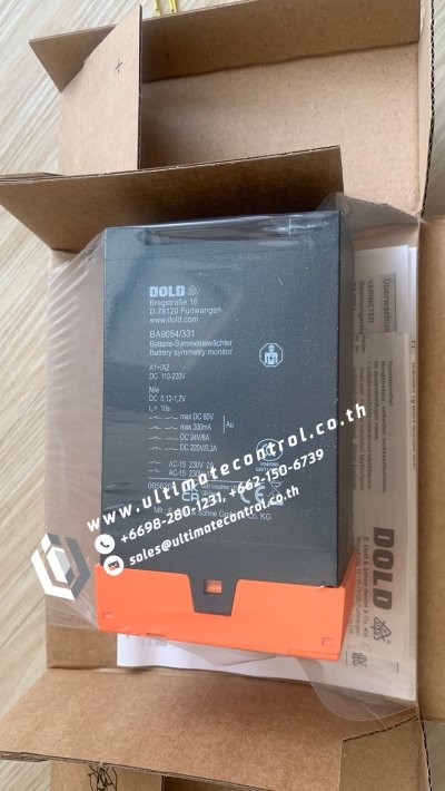 Switching, Monitoring and Control Devices แบรนด์ DOLD รุ่น 0056204 BA9054_DC012-1,2V UHDC110-220V ชนิด Voltage monitor relay