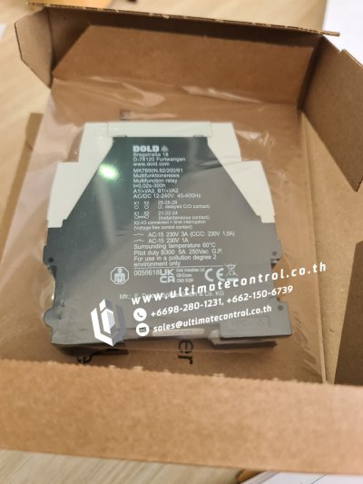 Switching, Monitoring and Control Devices แบรนด์ DOLD รุ่น 0056618MK7850N8220061ACDC12240V ชนิด Multifunction Relay