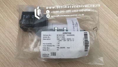 AVENTICS  5/2-directional valve,   5811171650   V581-5/2SR-024DC-I1-1CNO-LBX-AA-X-C-T1