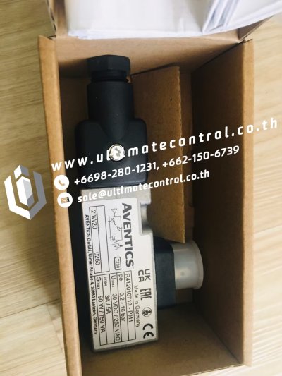 AVENTICS Pressure Switches, Series PM1, G1/4, form A, With valve plug connector R412010713 PM1-M3-G014-002-160-DINA-CON