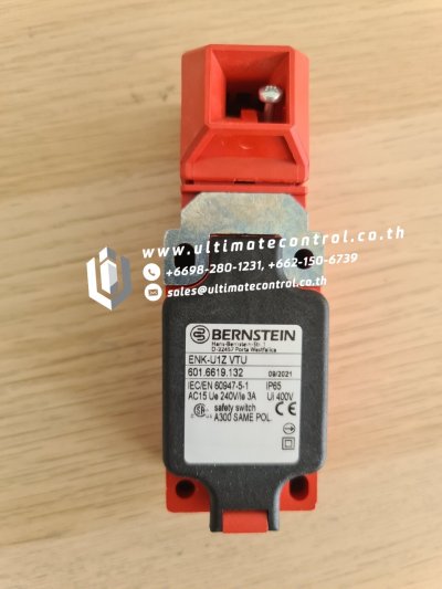 Safety Components แบรนด์ BERNSTEIN รุ่น  6016619132  ENK-U1Z VTU ชนิด Safety Switches