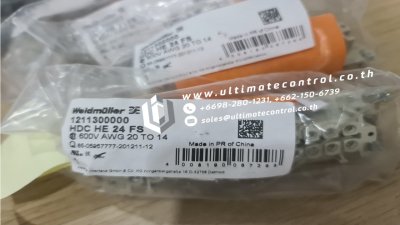 แบรนด์ WEIDMULLER รุ่น 1211300000 HDC HE 24 FS ชนิด plug-in connectors