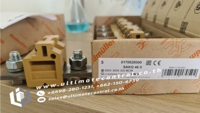 Terminal Blocks แบรนด์ WEIDMULLER รุ่น 170620000 SAKG 46 II ชนิด Feed-through terminal block