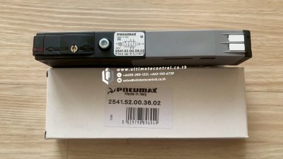 Hydraulics and Pneumatics แบรนด์ PNEUMAX รุ่น 2541.52.00.36.02 ชนิด SOLENOID VALVE