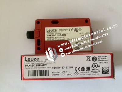 Photoelectric and Inductive Sensor แบรนด์ LEUZE  รุ่น 50127015 PRK46C.1.4P-M12 ชนิด   sensors