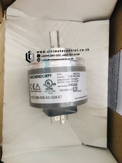 Encoders and resolvers แบรนด์ WACHENDORFF รุ่น 58B50021S7WDG58B500ABG24S7 ชนิด Encoder