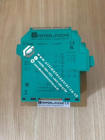 Power Supplier แบรนด์ PEPPERL+FUCHS รุ่น KFU8-UFC-1.D ชนิด Power Supply