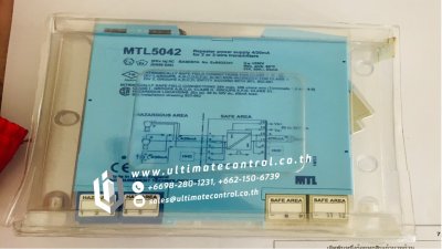 Power Supplier แบรนด์ MTL รุ่น MTL5042 ชนิด Repeater Power Supply.