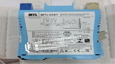Power Supplier แบรนด์ MTL รุ่น MTL5541 ชนิด Repeater Power Supply.