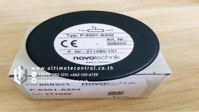 Photoelectric and Inductive Sensor แบรนด์ NOVOTECHNIK รุ่น P-6501-A502 ชนิด Sensor