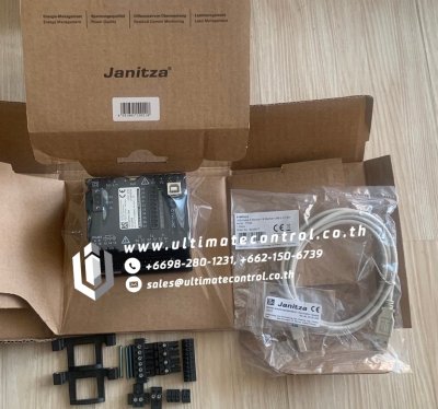 PLC Programmable Logic Controller แบรนด์ JANITZA  รุ่น UMG 96RM-CBM, 90-277V, UL 5222066 ชนิด Power Analyzer