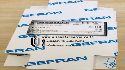 PLC Programmable Logic Controller แบรนด์ GEFRAN  รุ่น F026437 40B-96-5-10-RR-R0-0-0-1 ชนิด  Digital Panel Meters