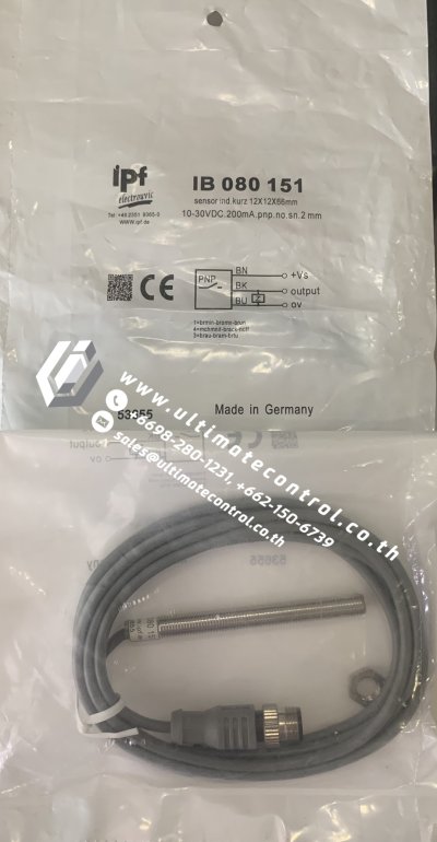 Photoelectric and Inductive Sensor แบรนด์ IPF  รุ่น IB080151  ชนิด   sensors