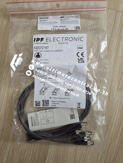 Photoelectric and Inductive Sensor แบรนด์ IPF  รุ่น MZ072187 ชนิด   sensors